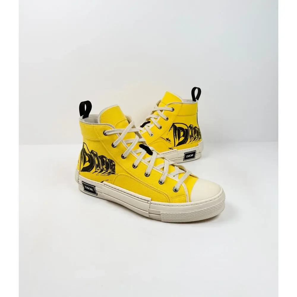Size 44EU/11US Dior B23 High Canvas Yellow